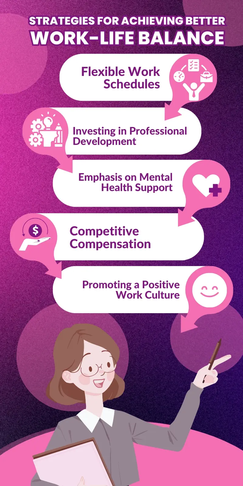 Strategies for Achieving Better Work-Life Balance:
