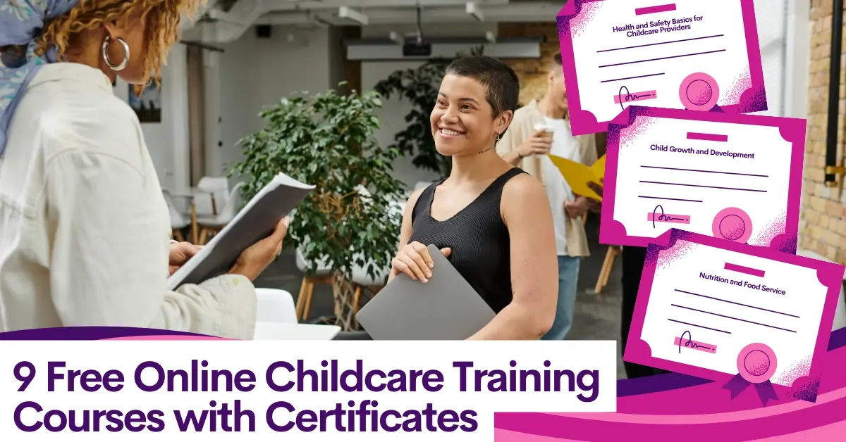 8 Free Online Childcare Training Courses with Certificates